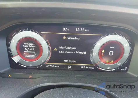 2022 Nissan Rogue Platinum Fwd z USA, uszkodzony, nr VIN JN8BT3DC6NW118357